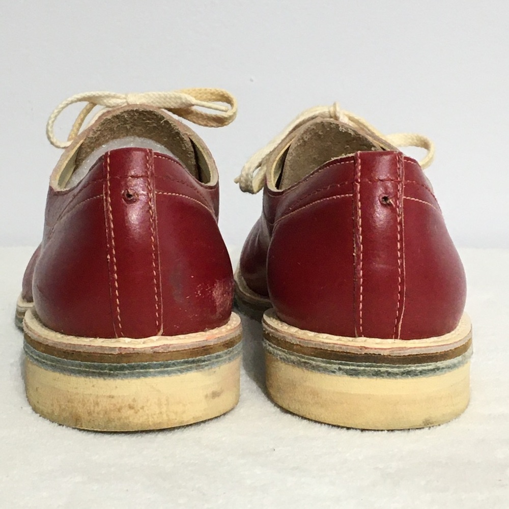 Vintage HEWETSON CANADA Leather Bowling Shoes - Picture 5 of 15